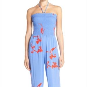 Tory Burch Talisay Cover-Up Jumpsuit, Medium